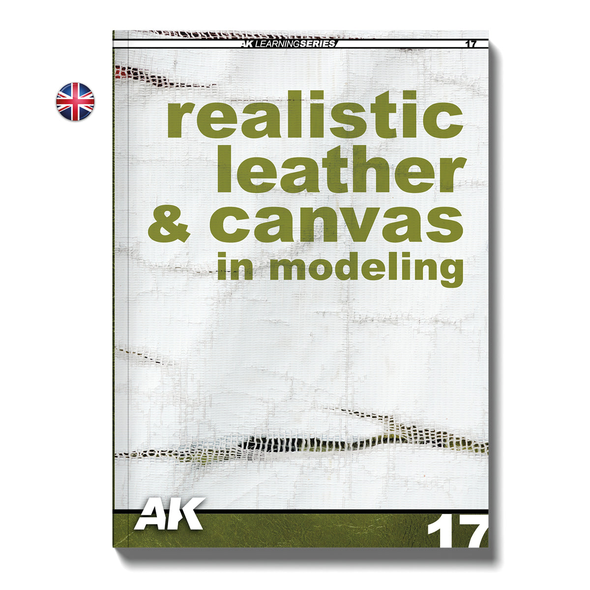 AK Interactive: Learning 17 Realistic Leather & Canvas (English)