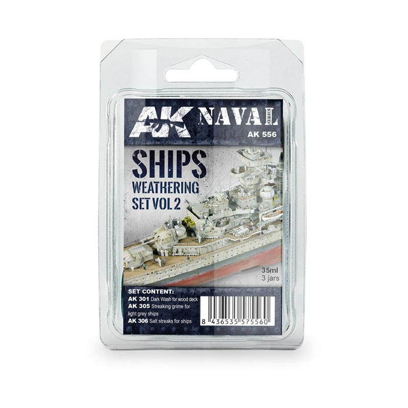 AK Interactive: Ships Vol.2 Weathering Set