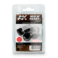 AK Interactive: Mix N Ready (4 Empty Jars Whith Labels)