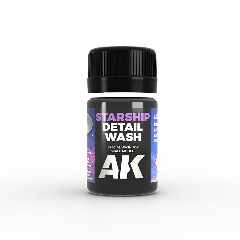 AK Interactive: Starship Detail Wash (35ml)