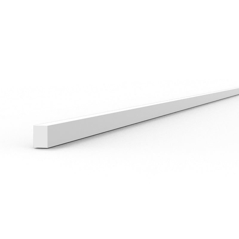 AK Interactive: Styrene Strip - 0.75 X 0.50 X 350mm X 10 Units