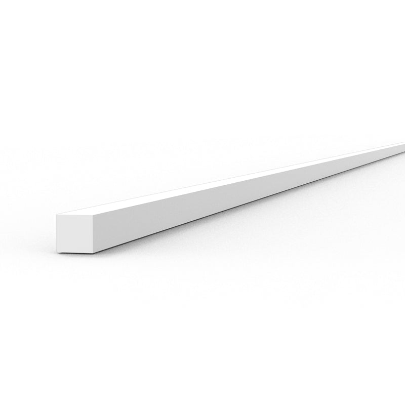 AK Interactive: Styrene Strip - 0.75 X 0.75 X 350mm X 10 Units
