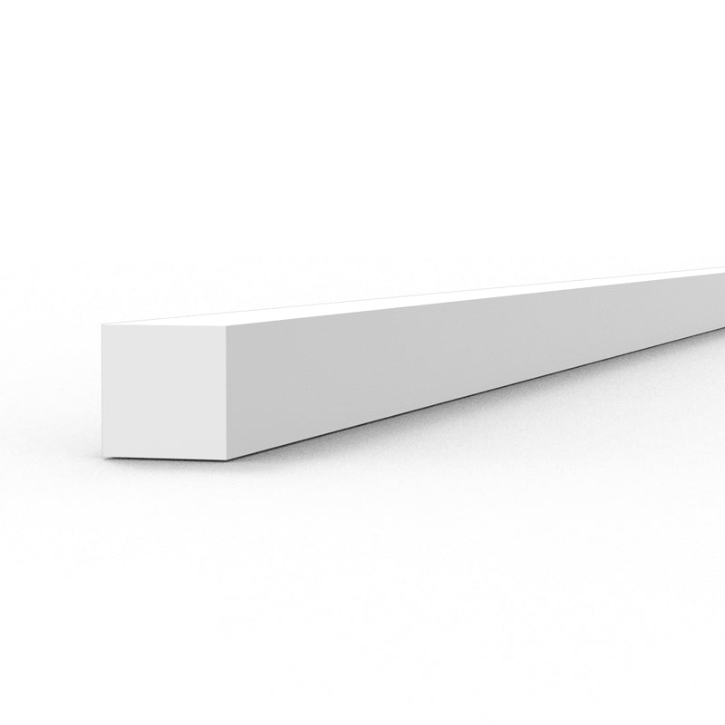 AK Interactive: Styrene Strip - 1.50 X 1.50 X 350mm X 10 Units