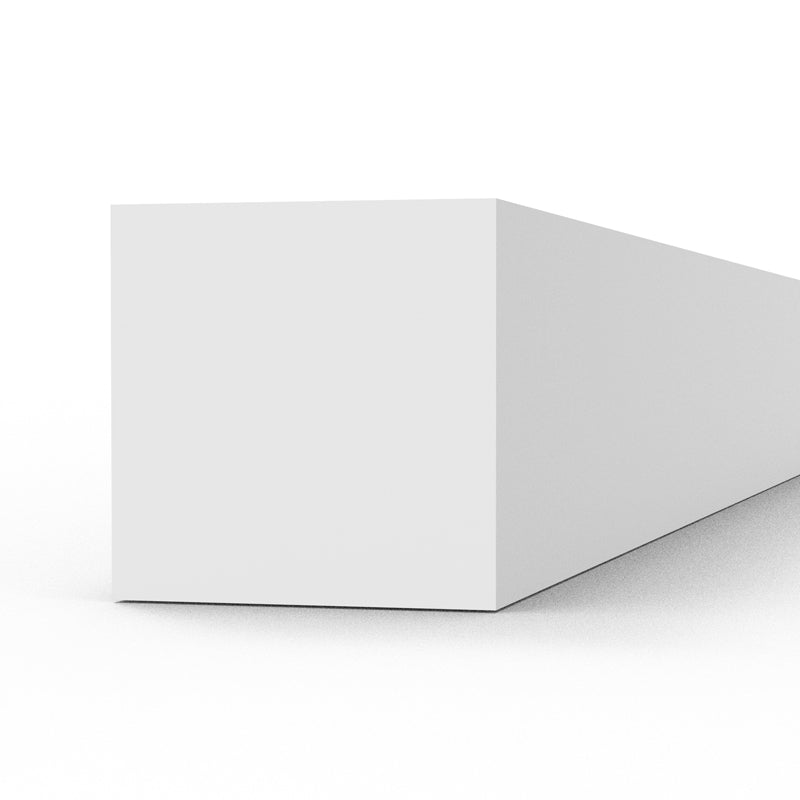 AK Interactive: Styrene Strip - 4.00 X 4.00 X 350mm X 4 Units