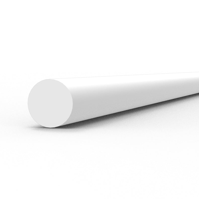 AK Interactive: Styrene Rod - 2.00 Diameter X 350mm X 6 Units