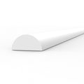 AK Interactive: Styrene Half Cane - 3.00 X 350mm X 3 Units