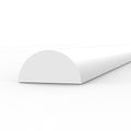 AK Interactive: Styrene Half Cane - 4.00 X 350mm X 3 Units
