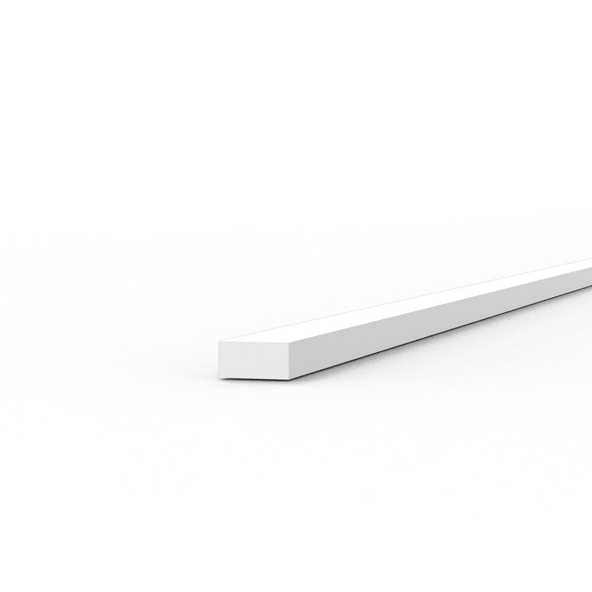 AK Interactive: ABS Strip - 0.50 X 1.00 X 350mm X 10 Units