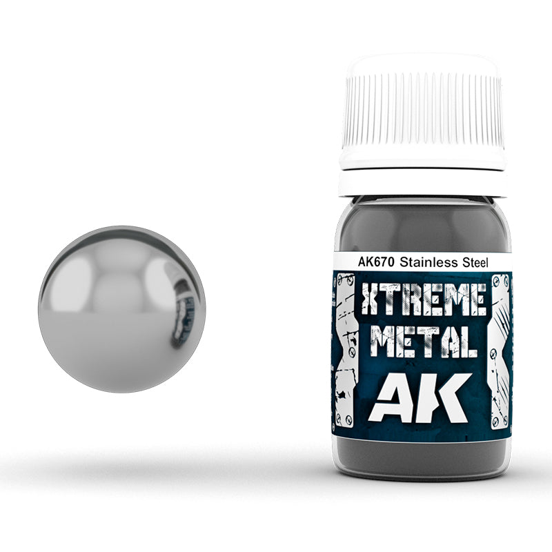 AK Interactive: Xtreme Metal Stainless Steel