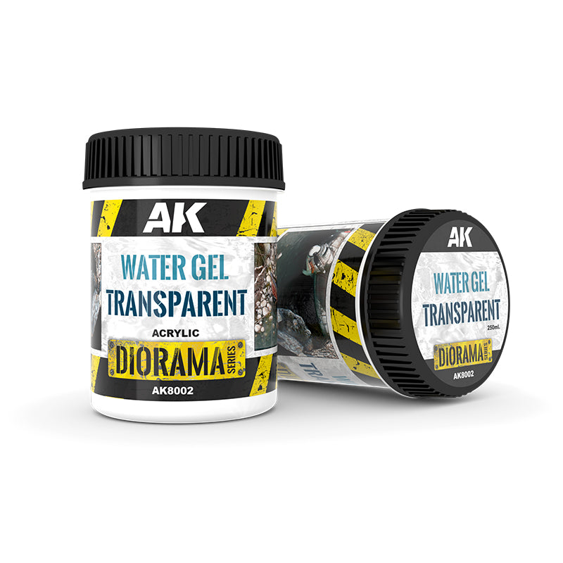 AK Interactive: Water Gel Transparent - (250ml Acrylic)