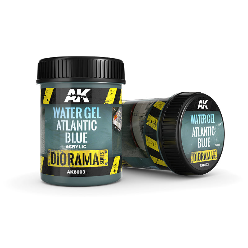 AK Interactive: Water Gel Atlantic Blue (250ml Acrylic) - product image 3
