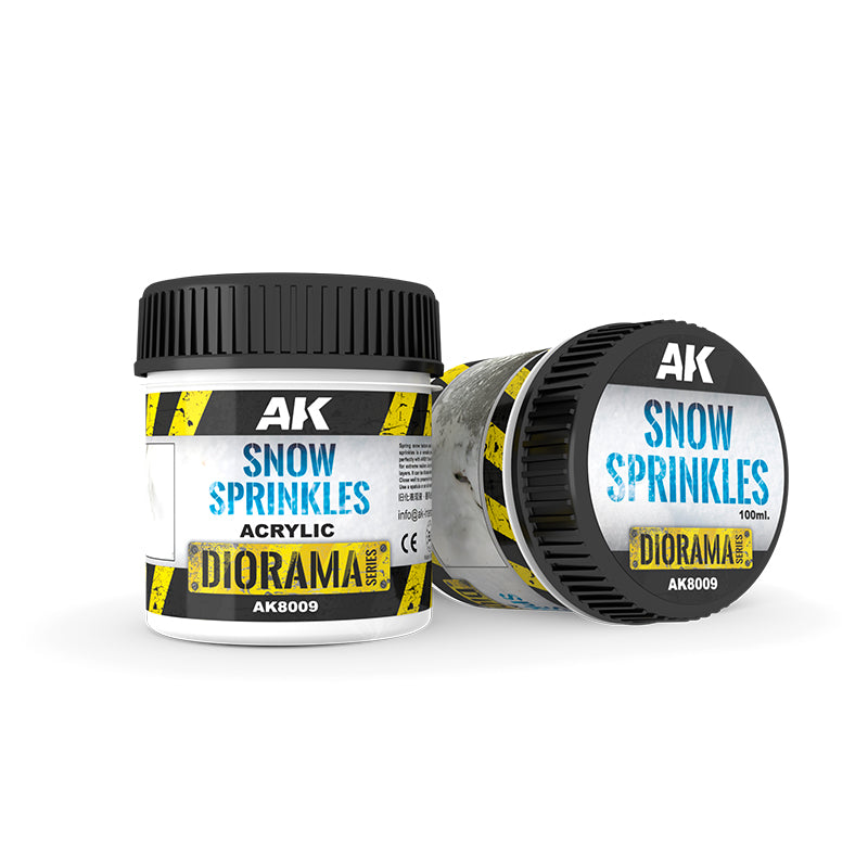 AK Interactive: Snow Sprinkles - (100ml Acrylic)