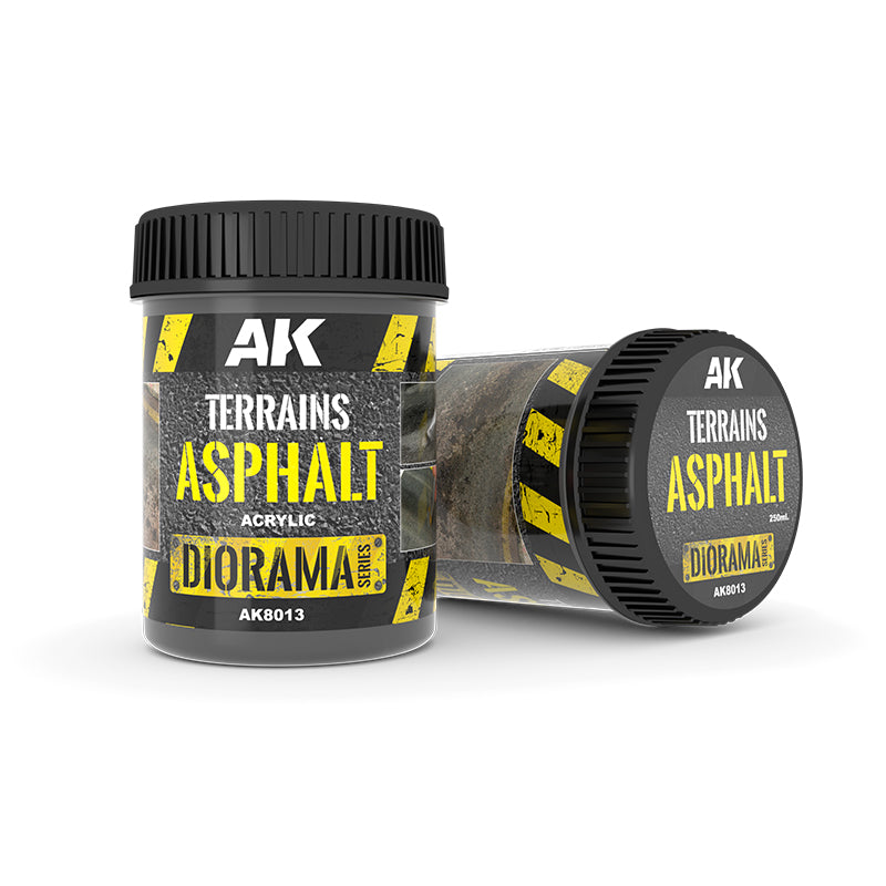 AK Interactive: Terrains Asphalt (250ml Acrylic) - product image 3
