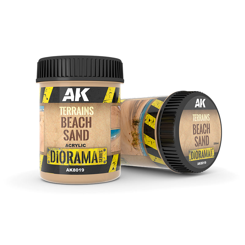 AK Interactive: Terrains Beach Sand - (250ml Acrylic)
