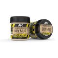 AK Interactive: Splatter Effects Dry Mud - (100ml Acrylic)