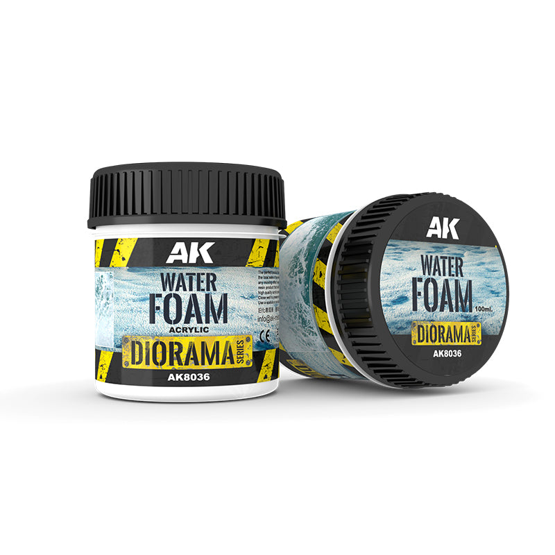 AK Interactive: Water Foam - (100ml Acrylic)