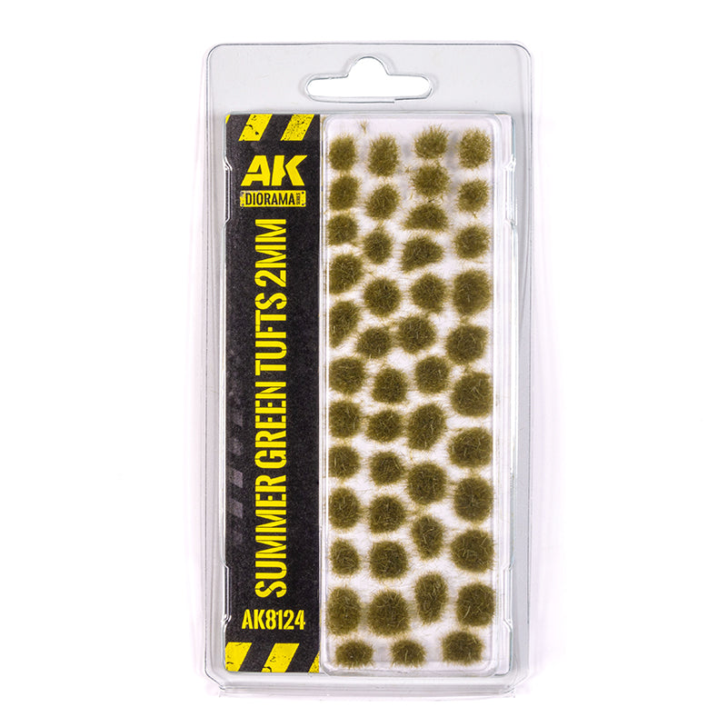 AK Interactive: Summer Green Tufts 2mm
