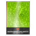 AK Interactive: Leaves Punching Sheet Set (4 Pcs, A4 Size)
