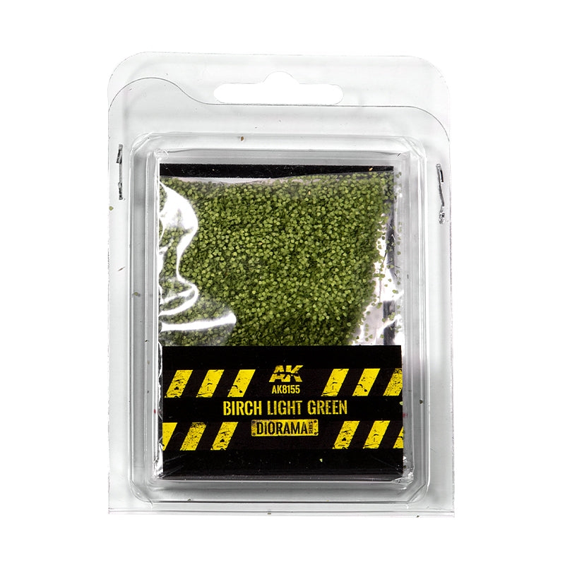 AK Interactive: Birch Light Green Leaves - 28mm 1/72 (Bag 7 Grams)