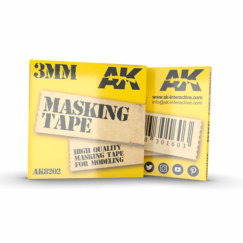AK Interactive: Masking Tape 3 Mm