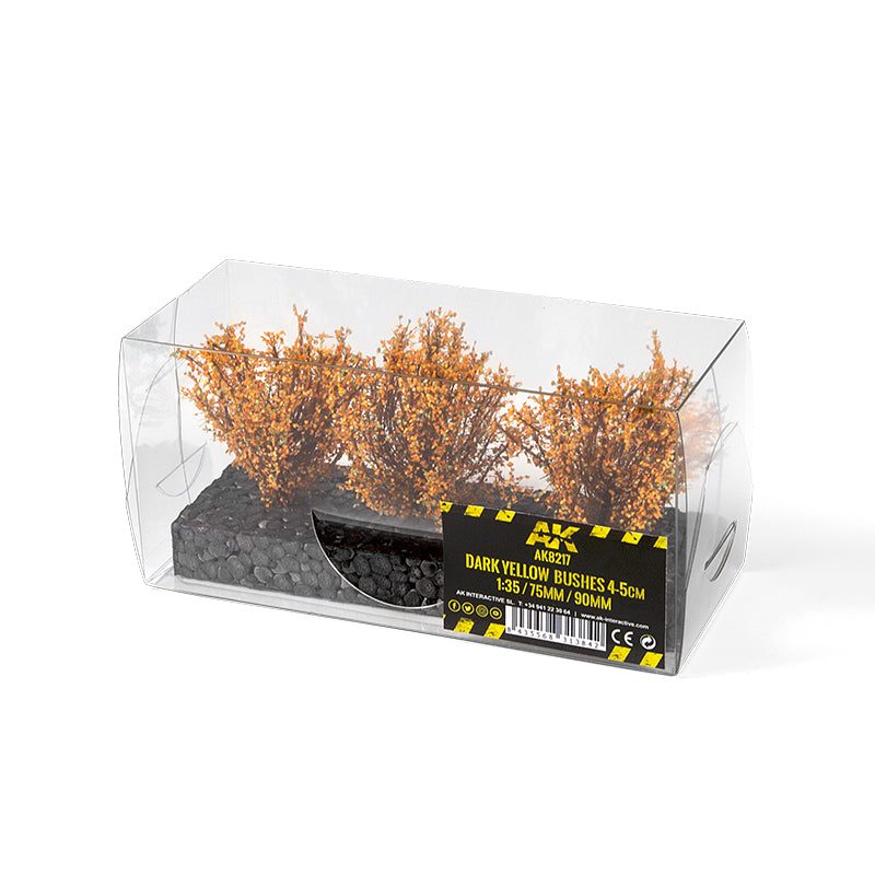 AK Interactive: Dark Yellow Bushes 4-6 Cm