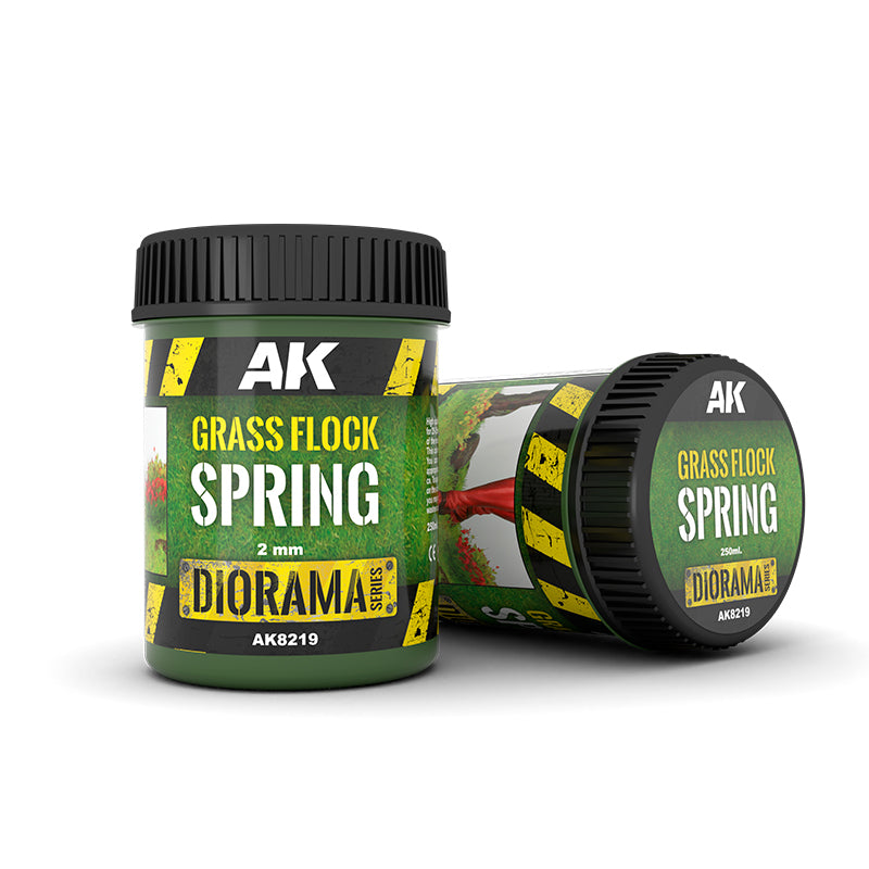 AK Interactive: Grass Flock 2mm SPRING