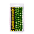 AK Interactive: Dark Green Tufts 4mm