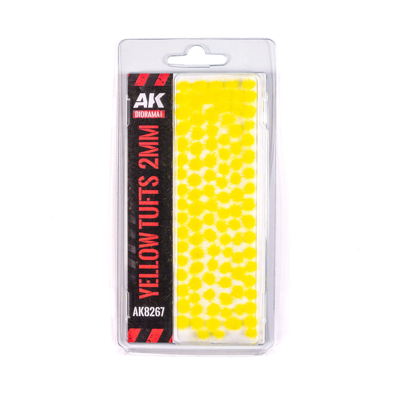 AK Interactive: Yellow - Fantasy Tufts 2mm