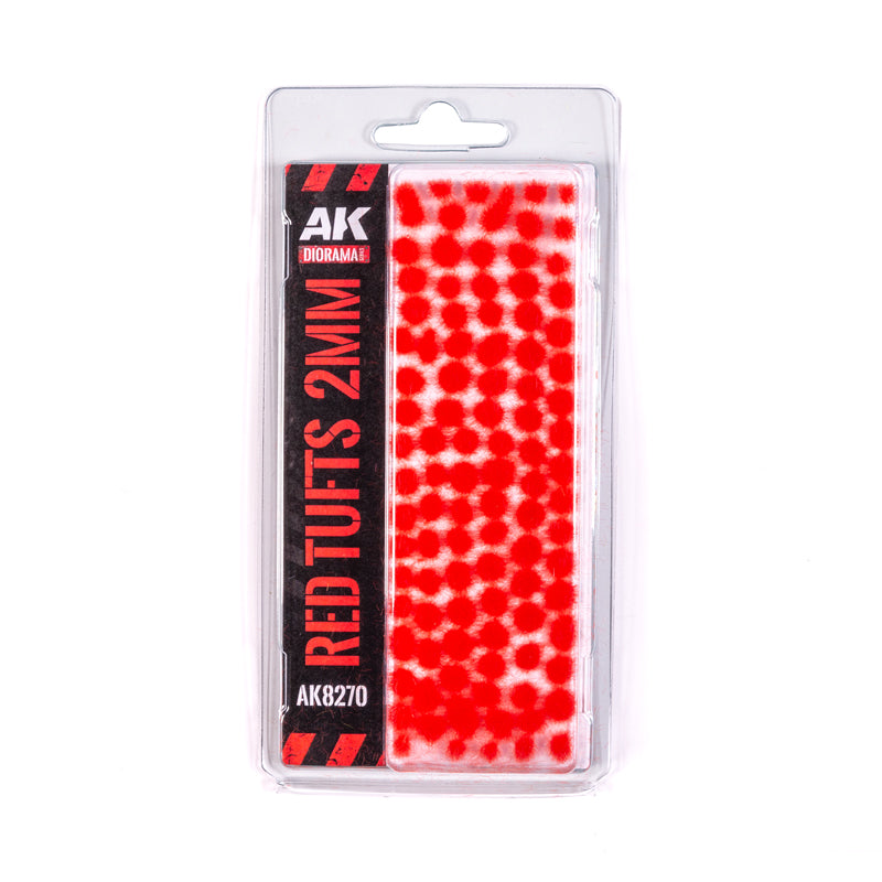 AK Interactive: Red - Fantasy Tufts 2mm