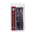 AK Interactive: Black - Fantasy Tufts 2mm