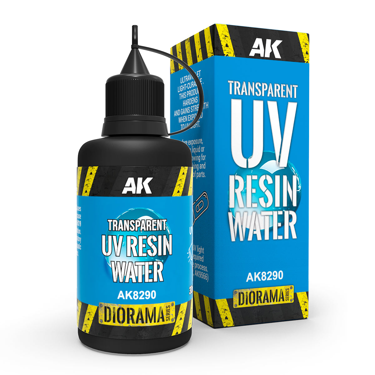 AK Interactive: Transparent UV Resin Water ETA 2026-May Late from PO # 004216