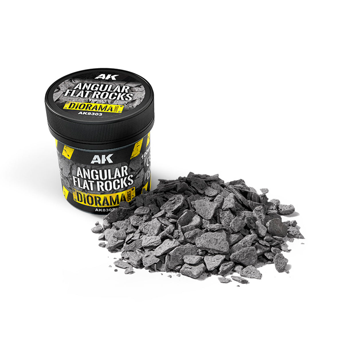 AK Interactive: Angular Flat Rocks (100ml)
