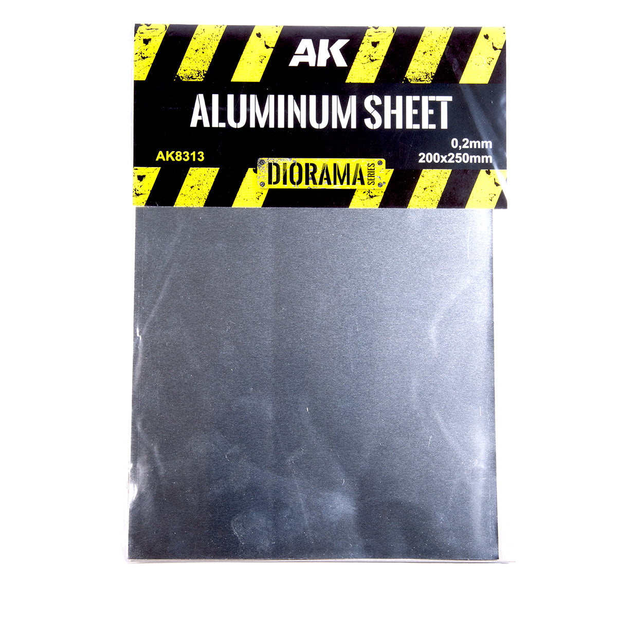 AK Interactive: Aluminium Sheet 200UM (200×250mm)