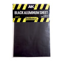 AK Interactive: Black Aluminium Sheet 150UM (200×250mm)