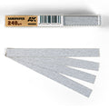 AK Interactive: Dry Sandpaper 240 Grit X 50 Units