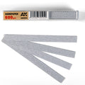 AK Interactive: Dry Sandpaper 600 Grit X 50 Units