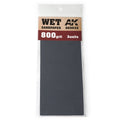 AK Interactive: Wet Sandpaper 800 Grit - 3 Units