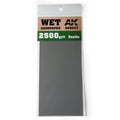 AK Interactive: Wet Sandpaper 2500 Grit - 3 Units