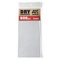 AK Interactive: Dry Sandpaper 600 Grit - 3 Units