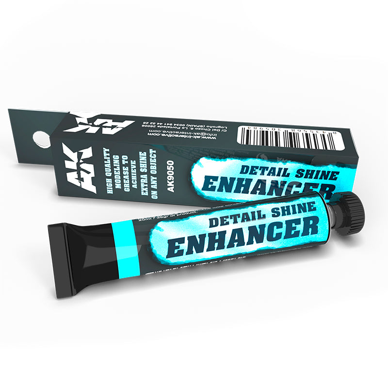 AK Interactive: Detail Shine Enhancer, High Quality Modelling Grease (20ml)