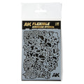 AK Interactive: Flexible Airbrush Stencil 1/48, 1/72