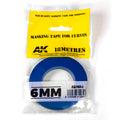 AK Interactive: Blue Masking Tape for Curves - 6mm
