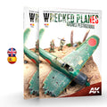 AK Interactive: Wrecked Planes - Aviones Destrozados, Bilingual