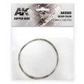 AK Interactive: Copper Wire 0.25mm X 5 Meters Silver Color