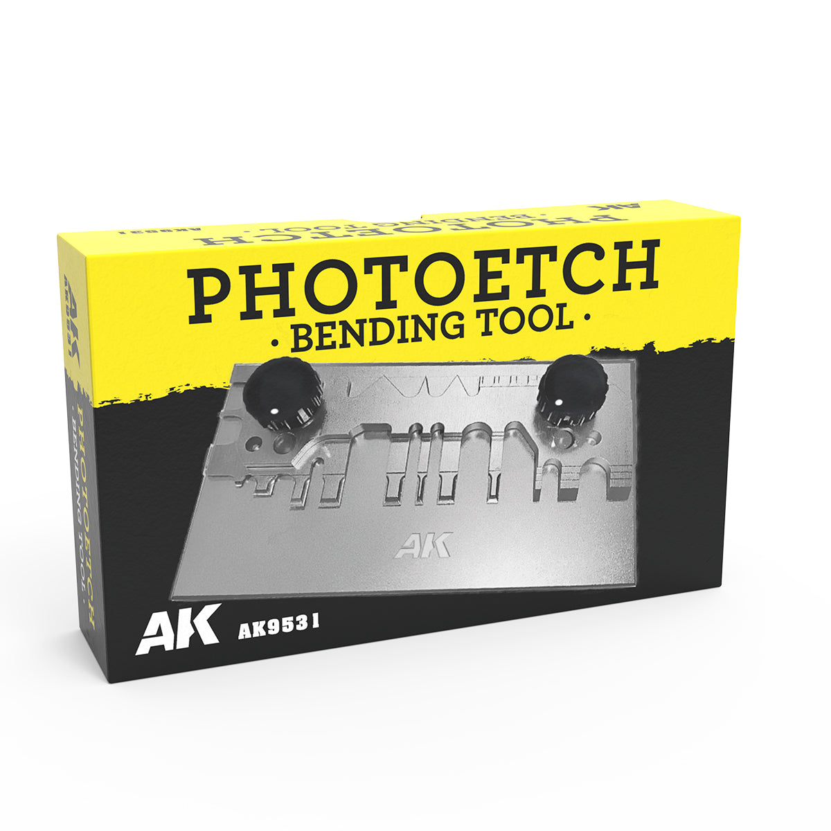 AK Interactive: Photoetched Bending Tool (2 Screws)