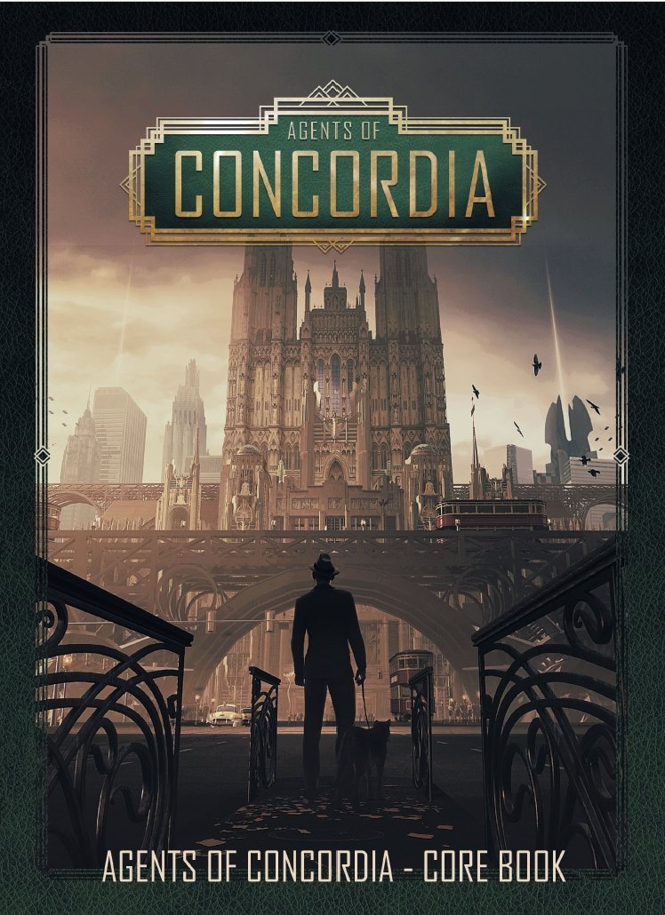 Modiphius: Agents of Concordia Core Rulebook