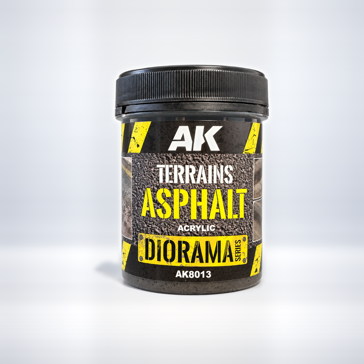 AK Interactive: Terrains Asphalt (Acrylic) - 250ml, product