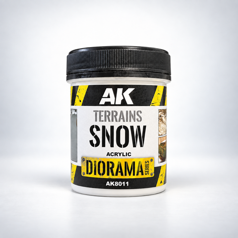 AK Interactive: Terrains Snow (250ml Acrylic)