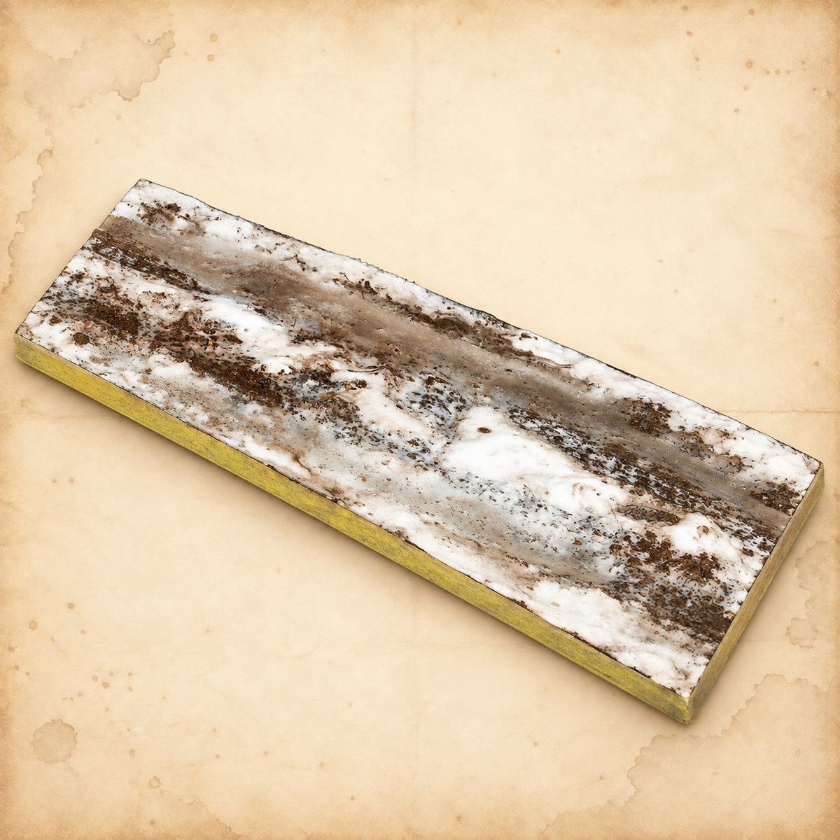 AK Interactive: Terrains Snow (Acrylic) - 250ml, in use