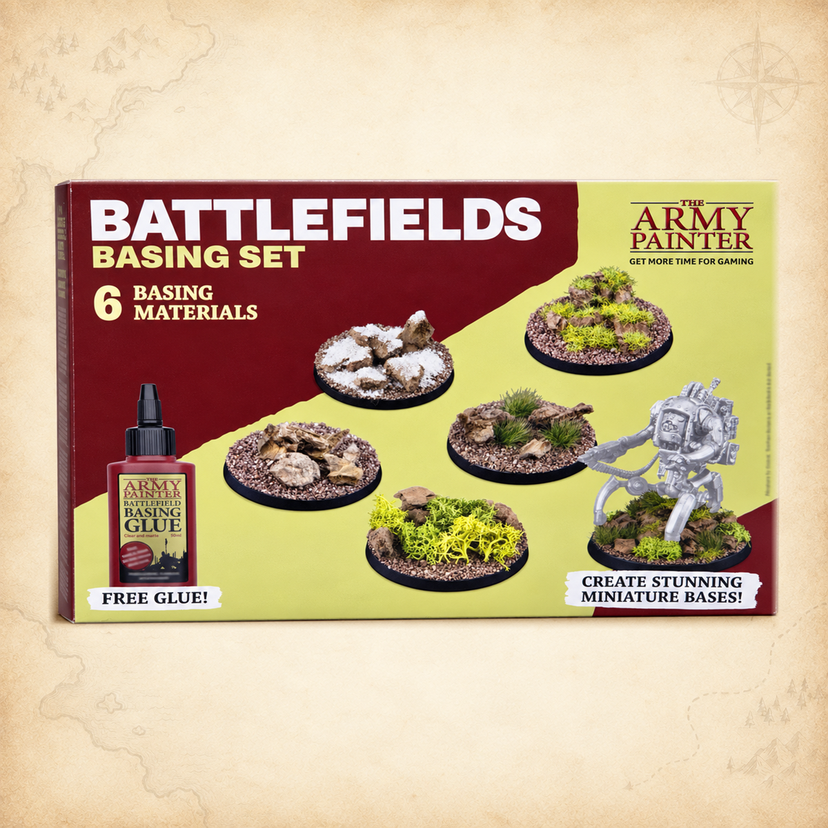 Army Painter: Battlefields Basing Set, box front